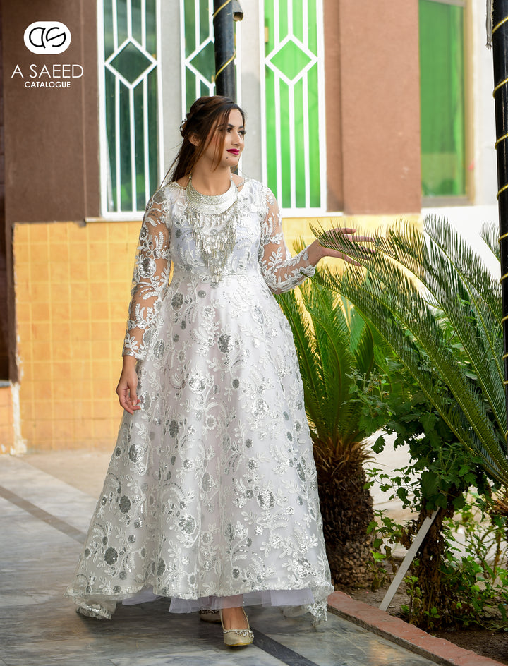 AS White Silver Maxi-788