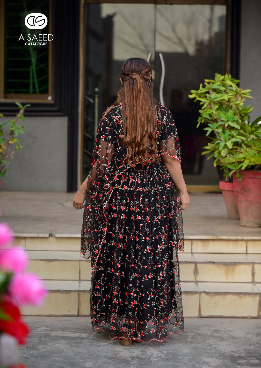 AS Embroidery Net Maxi-784