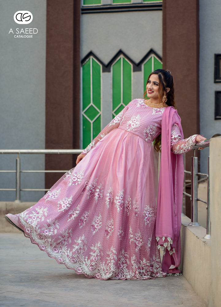 AS Net Embroidery Maxi-785