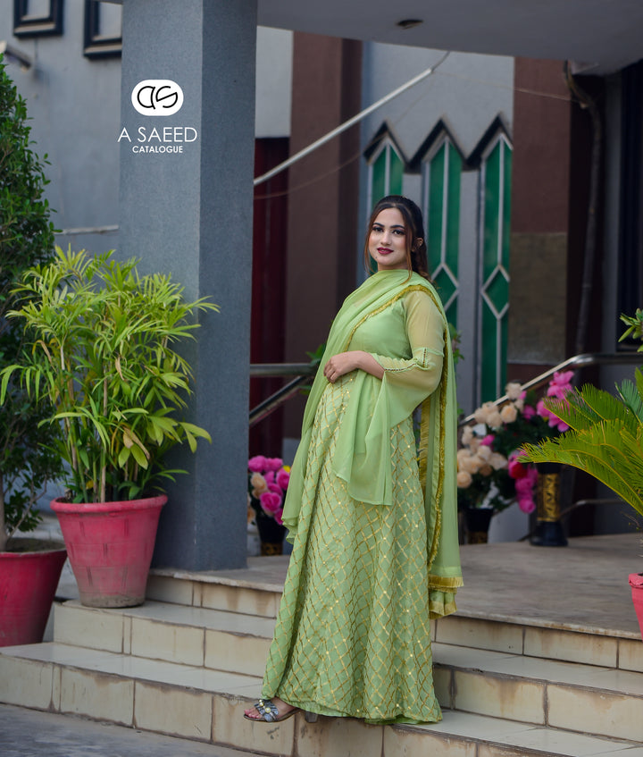 AS Chiffon Maxi-787