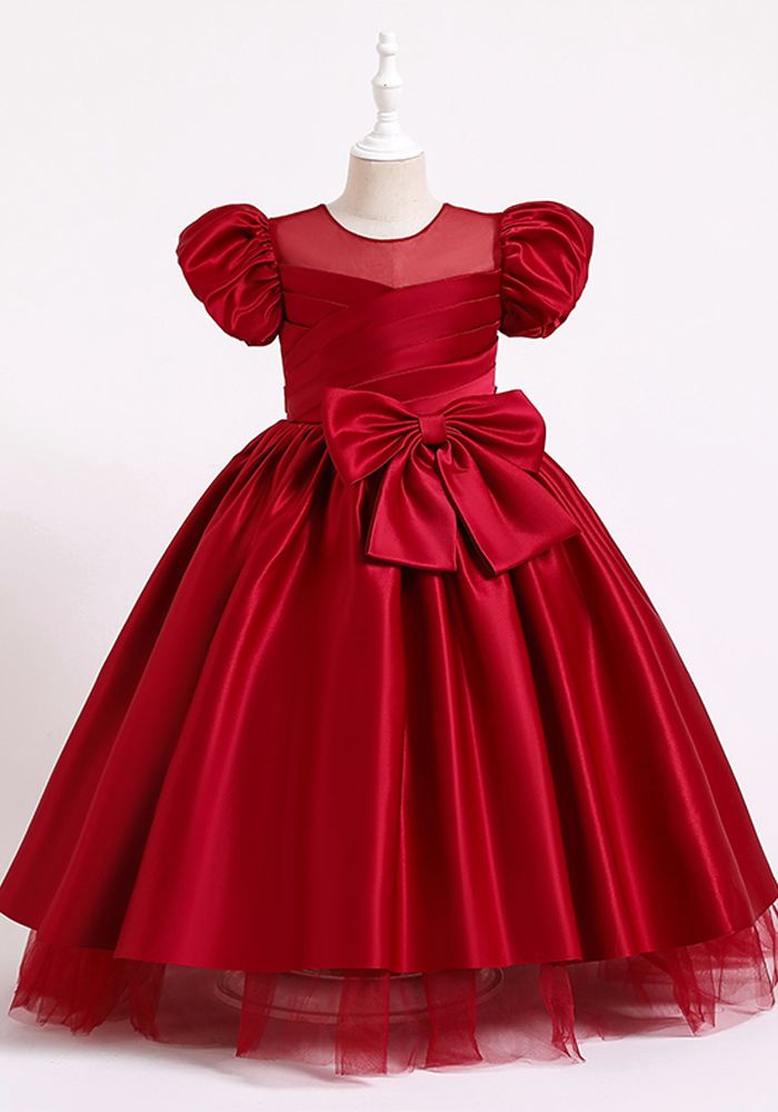 AS Red Baby Fancy Maxi Dress