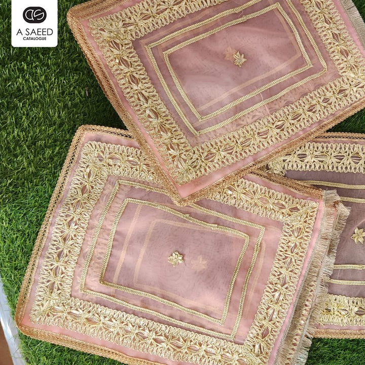 Bridal Bari Bags With Gota Work - Multicolor