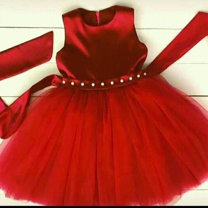 AS Red Baby Fancy Maxi Dress