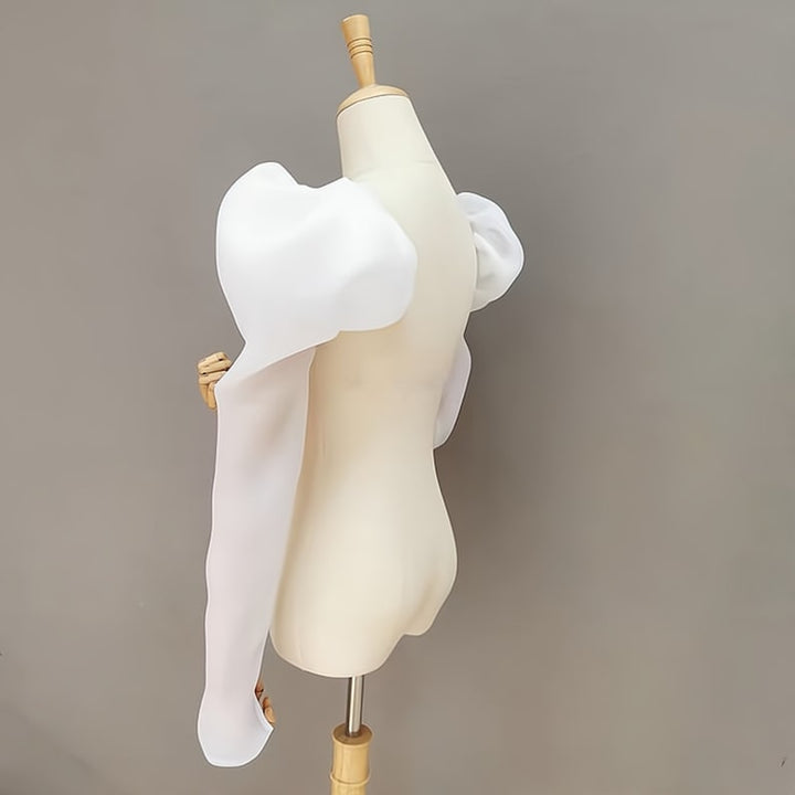 Long Pop Wedding Sleeves, Detachable Wedding Sleeves, Bride Wedding Sleeves, Satin Wedding Sleeves, Dress Sleeves, Wedding Dress Decor
