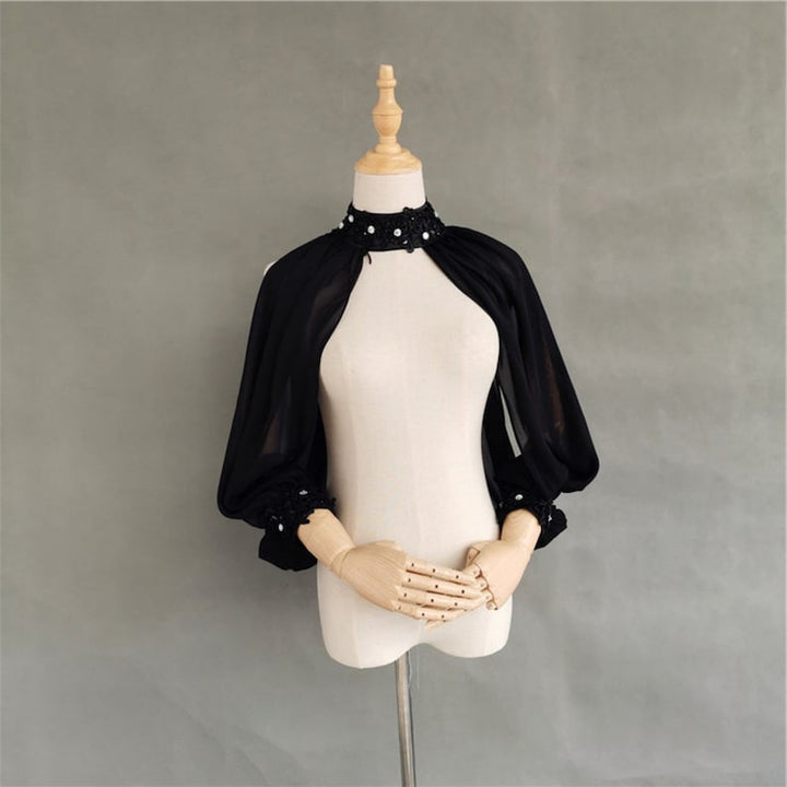 Embroidery Wedding Sleeves, Removable Wedding Sleeves, Black Wedding Sleeve, Bridal Dress Sleeves, Wedding Dress Decor