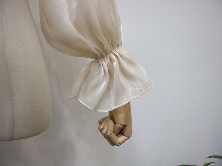 Detachable Long Wedding Dress Sleeves, Elastic Dress Sleeves, Champagne off Shoulder Sleeves, Custom Wedding Sleeves, Bridal Accessory,23.4"